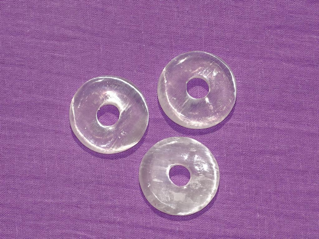 Selenit-Donut Ø 30 mm