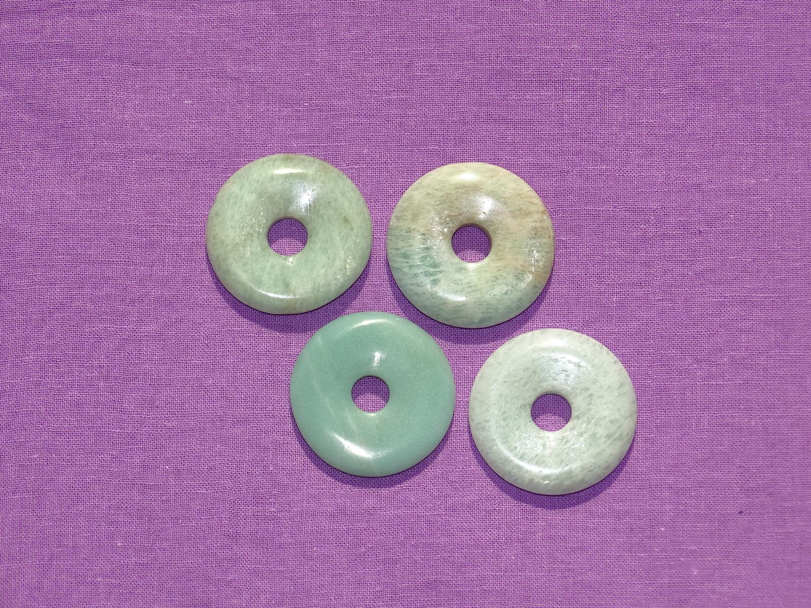 Amazonit-Donut Ø 35 mm