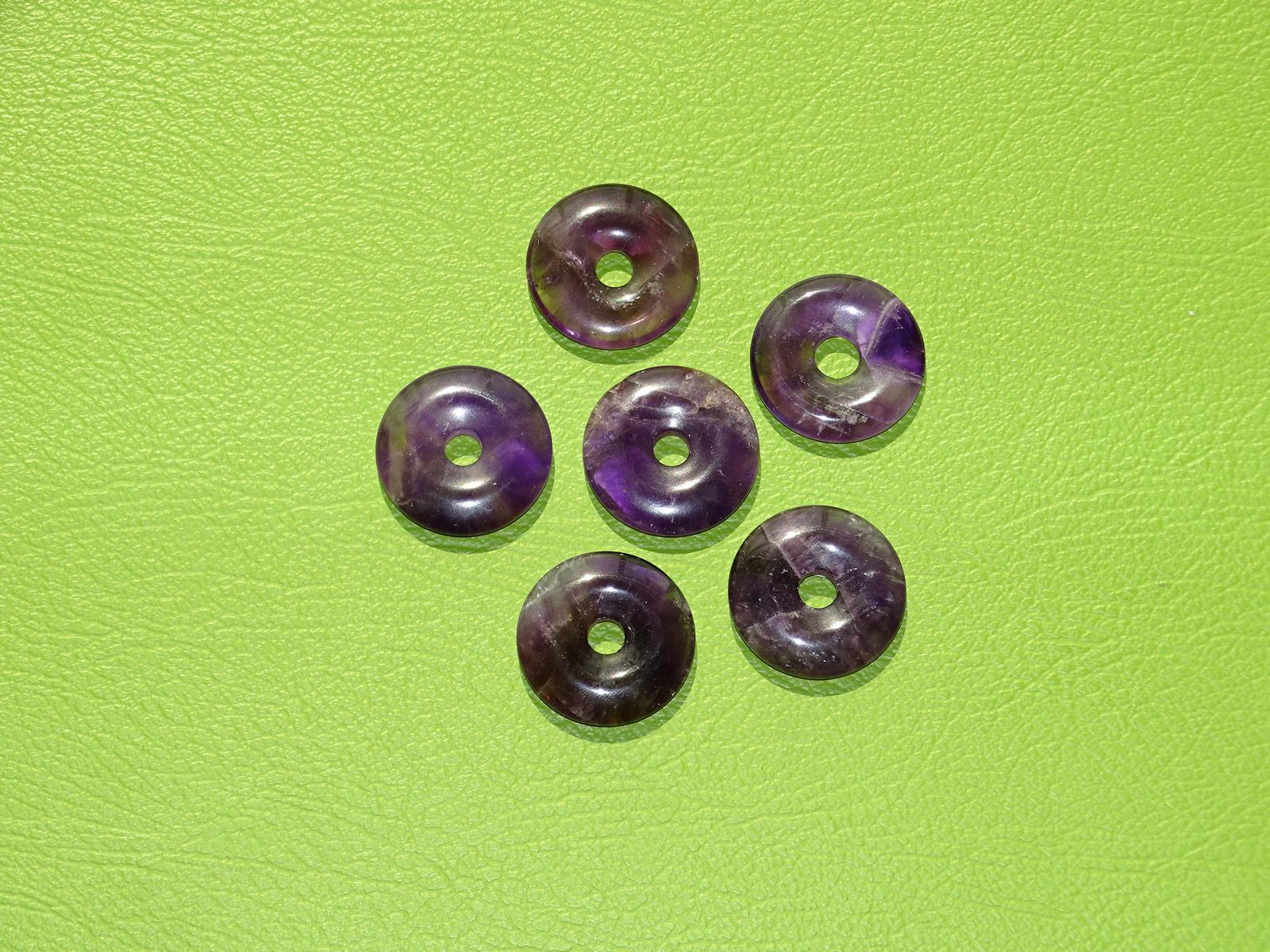 Amethyst-Donut Ø 30 mm – Bild 2