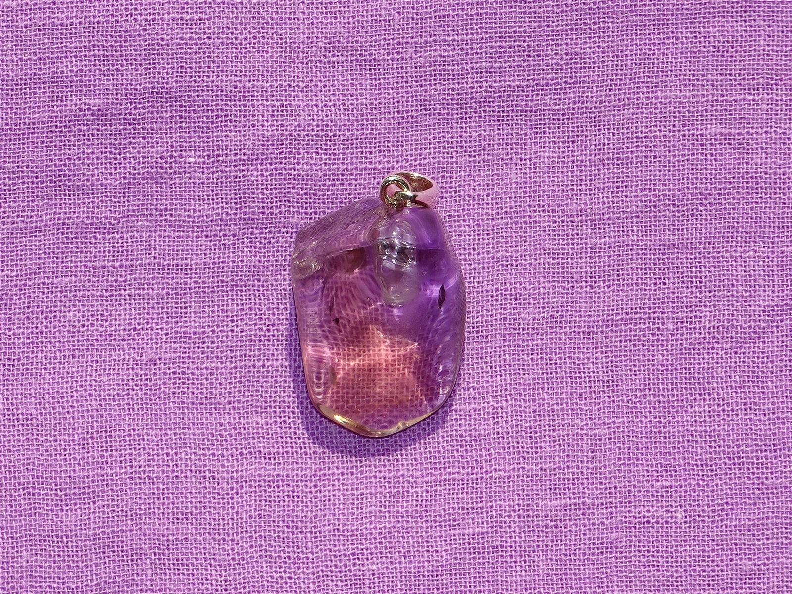 Ametrin-Anhänger Nr. 1 – Bild 2