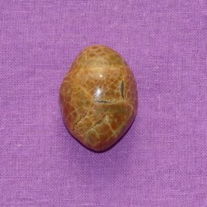 Australischer Amulettstein gebohrt Nr. 2