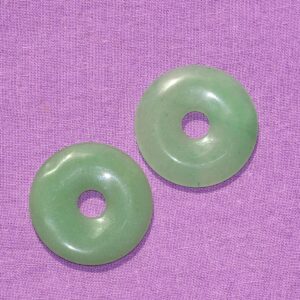 Aventurin-Donut (grün) Ø 35 mm