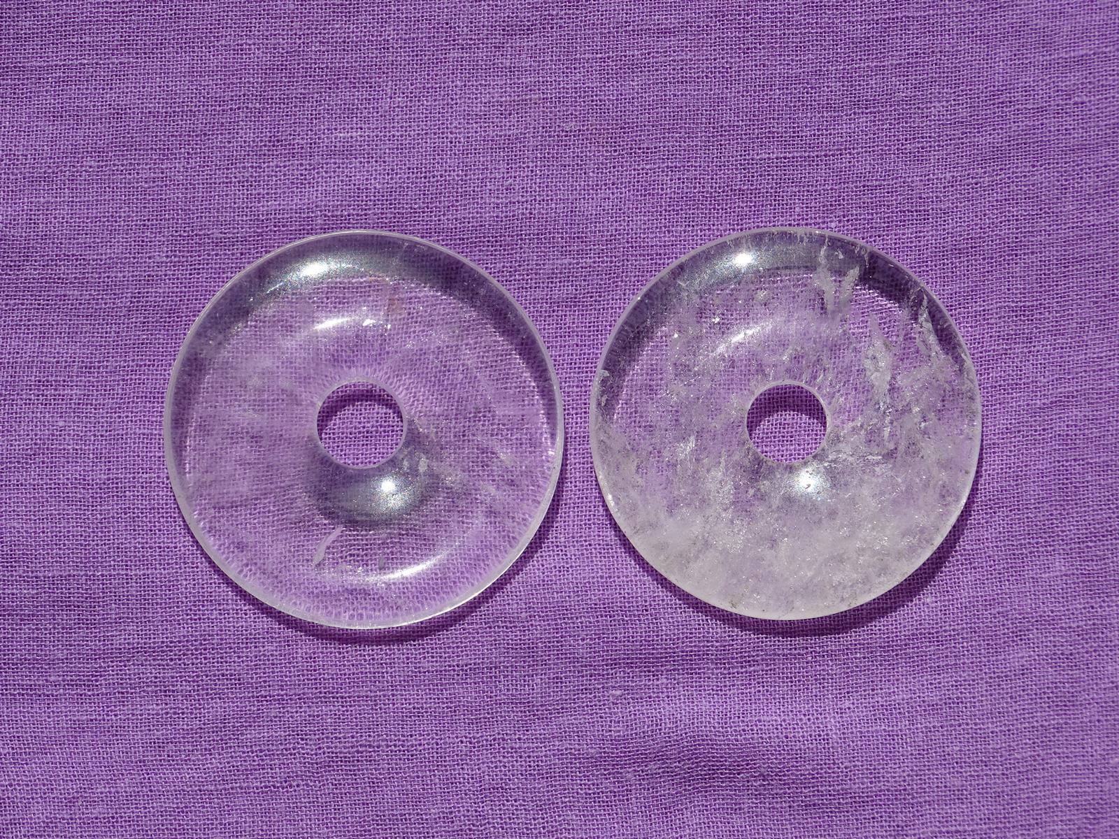 Bergkristall-Donut Ø 40 mm