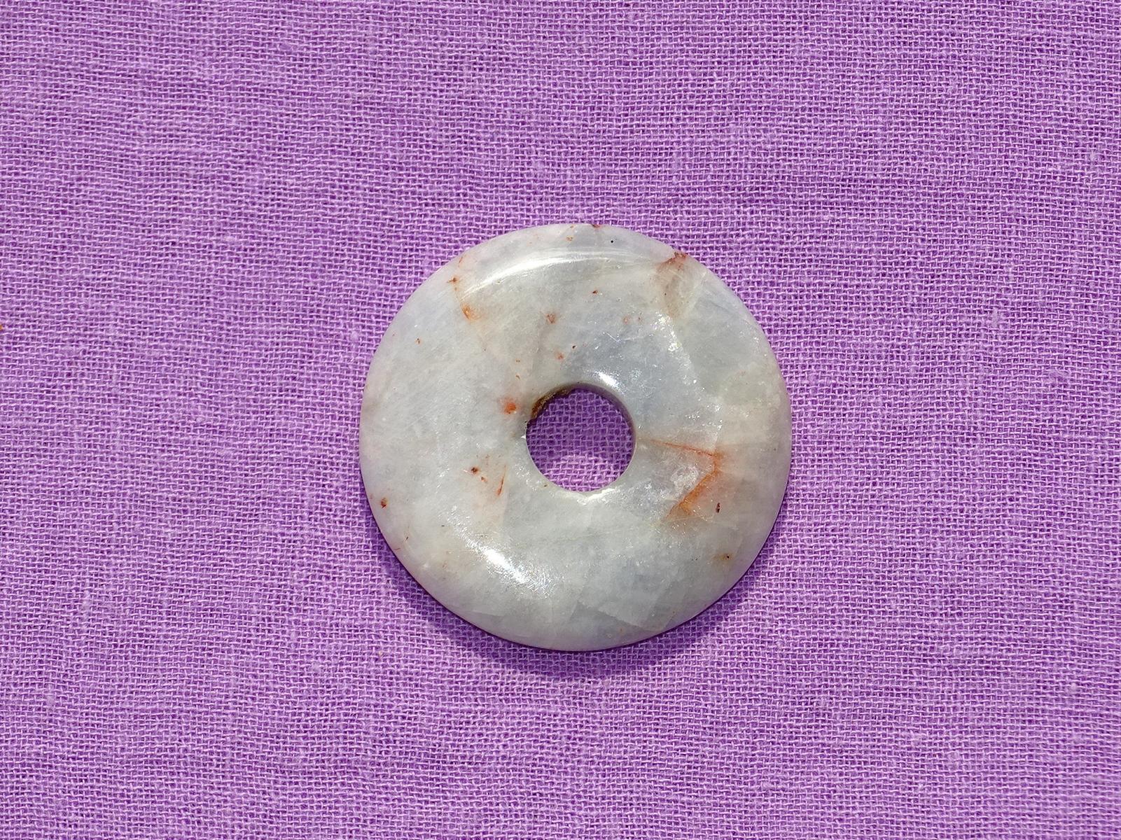 Calcit-Donut blau Ø 30 mm