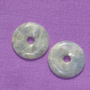 Calcit-Donut blau Ø 40 mm