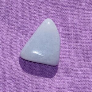 Chalcedon blau gebohrt Nr. 1