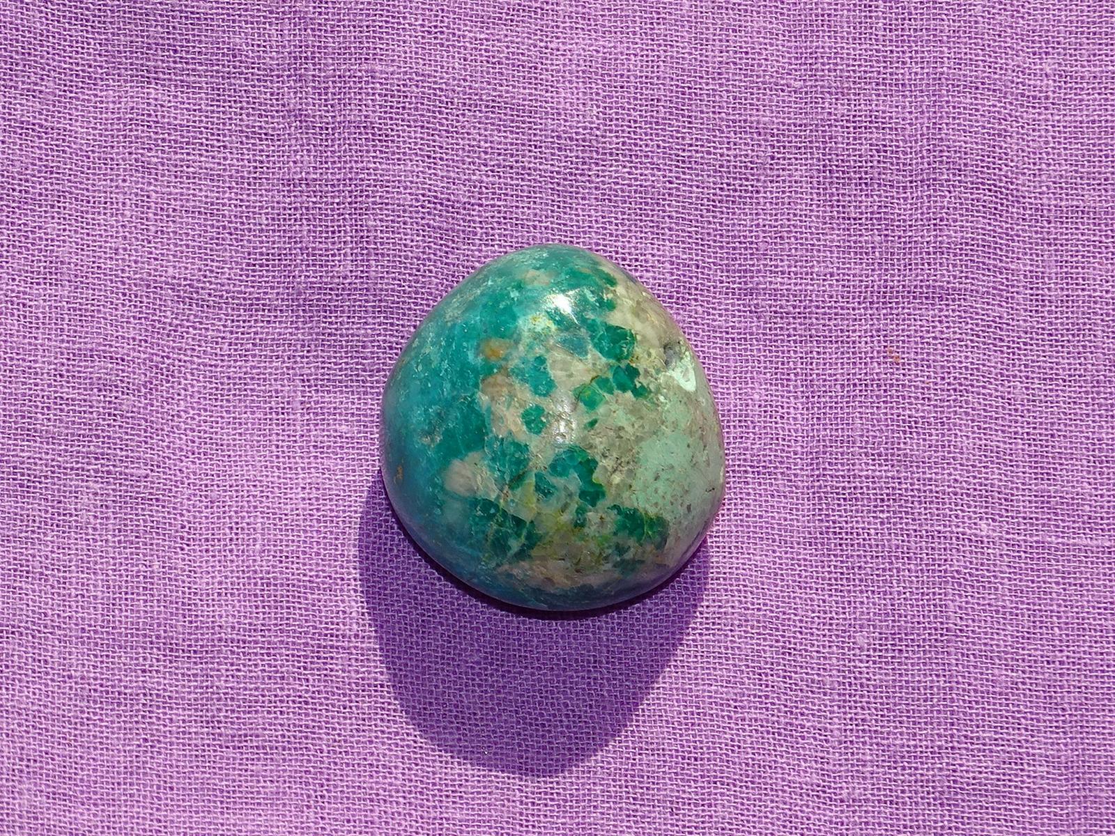 Chrysokoll gebohrt Nr. 3