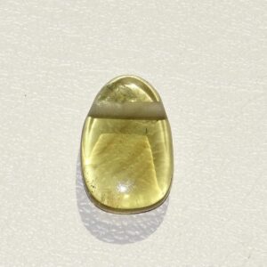 Citrin-Tropfen gebohrt Nr. 3