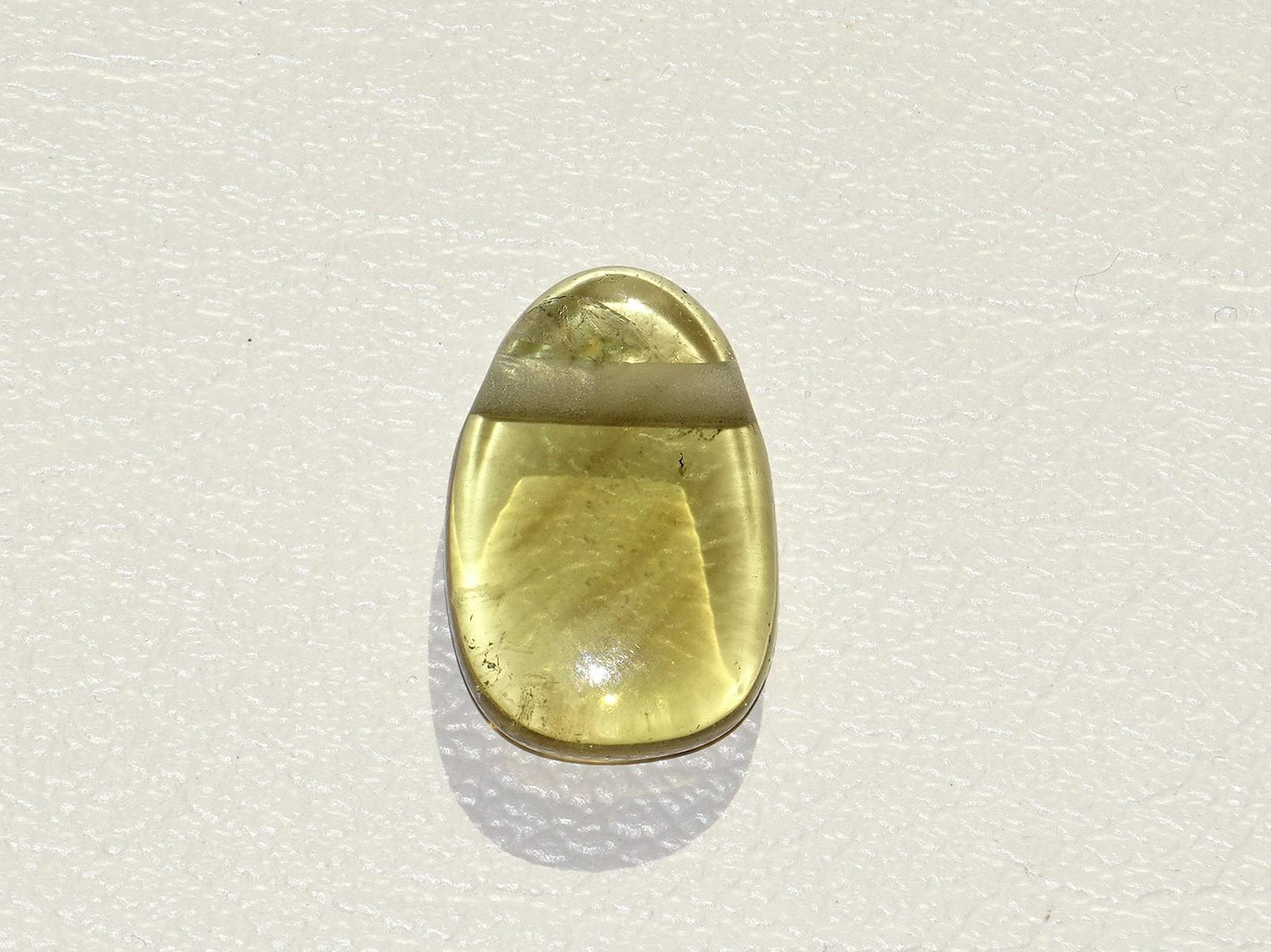 Citrin-Tropfen gebohrt Nr. 3