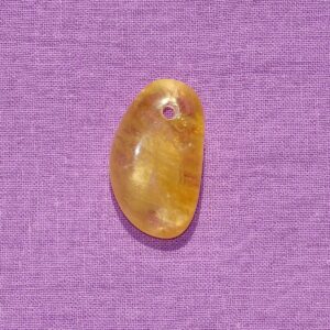 Citrinocalcit gebohrt Nr. 3