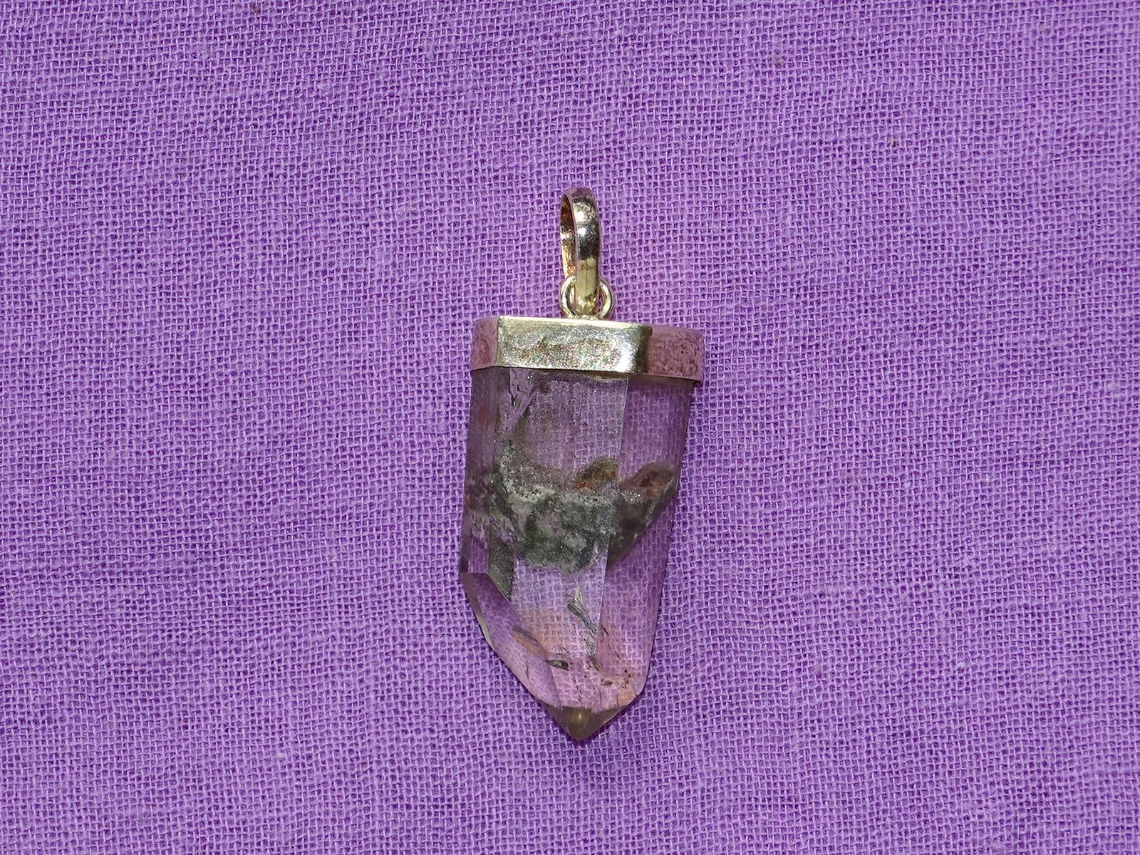 Phantomquarz-Anhänger Nr. 2