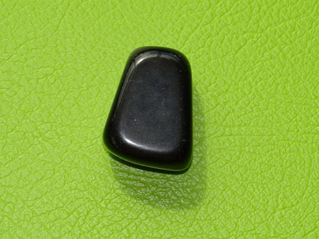 Goldobsidian gebohrt Nr. 1