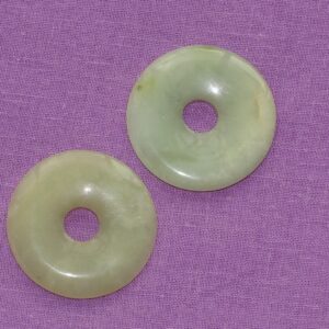 Jade-Donut (grün) Ø 30 mm