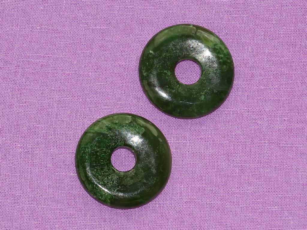 Jade-Donut (grün) Ø 30 mm