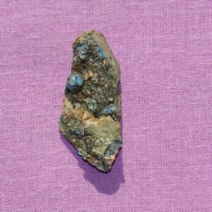 Lazulith-Rohstein gebohrt Nr. 1