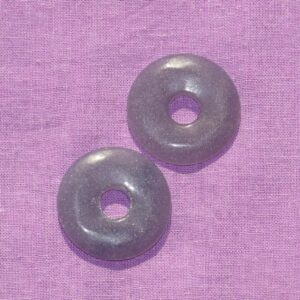 Lepidolith-Donut lila Ø 30 mm