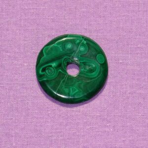 Malachit-Donut Nr. 1