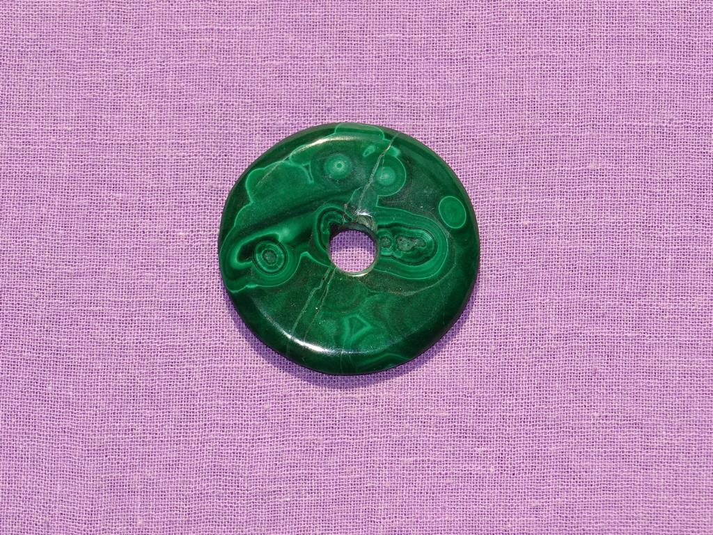 Malachit-Donut Nr. 1