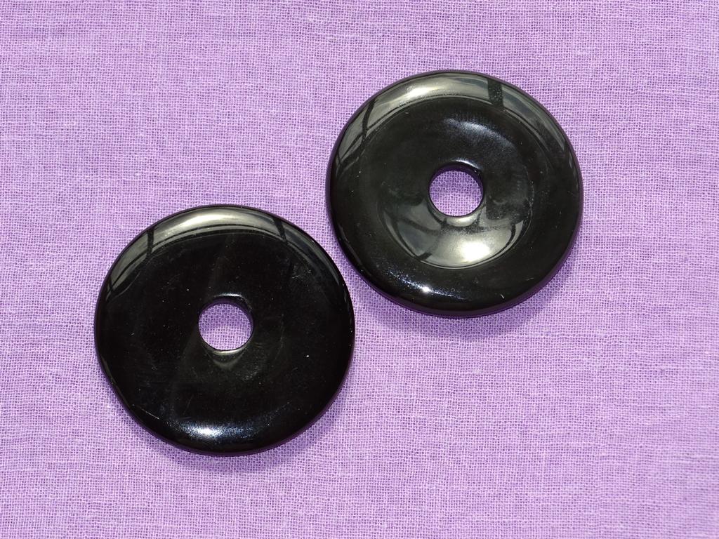 Regenbogenobsidian-Donut Ø 40 mm