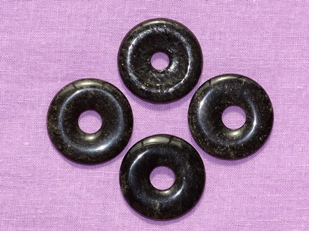 Silberobsidian-Donut Ø 30 mm