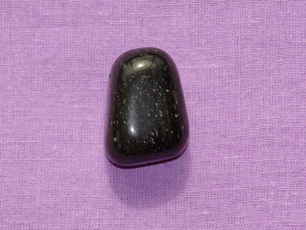 Silberobsidian gebohrt Nr. 2