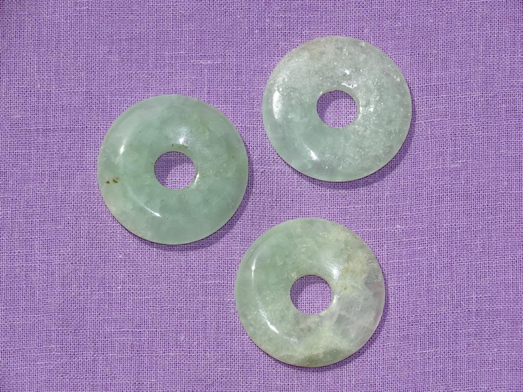 Prehnit Donut (dick) Ø 30 mm