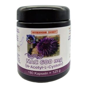 NAC 600 mg (N-Acetyl-L-Cystein) Kapseln, Robert Franz
