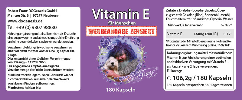 Vitamin E, Robert Franz – Bild 2