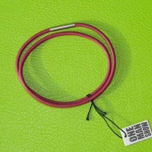 Lederband weinrot 45 cm, Dicke 3 mm