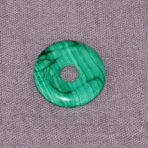 Malachit-Donut Ø 30 mm Nr. 7