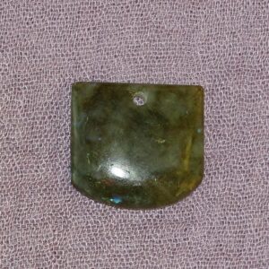 Labradorit Flachstein gebohrt Nr. 5