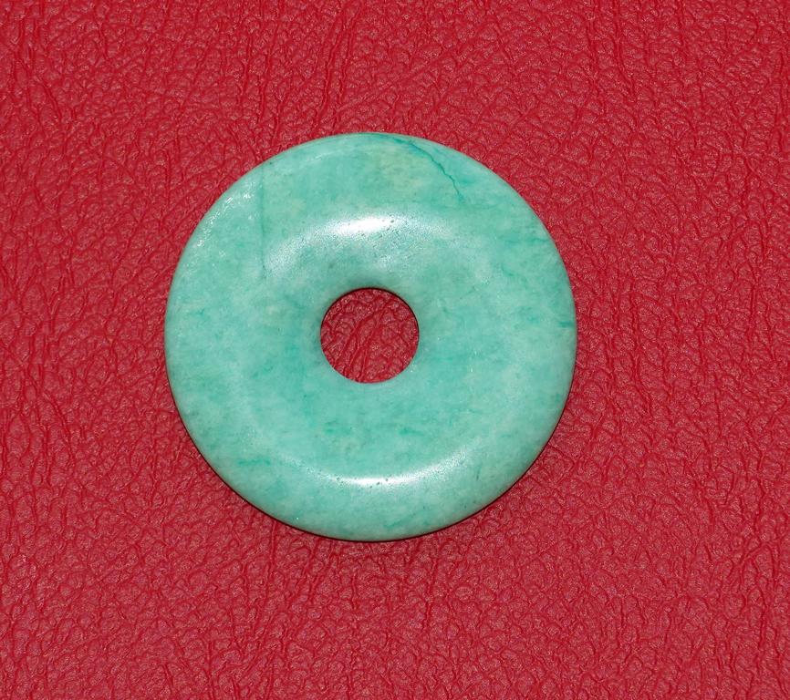 Amazonit-Donut groß Ø 5 cm
