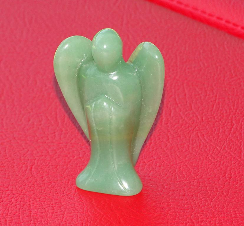 Aventurin-Engel 6 cm – Bild 2