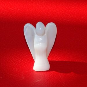 Chalcedon-Engel 5 cm (blau)