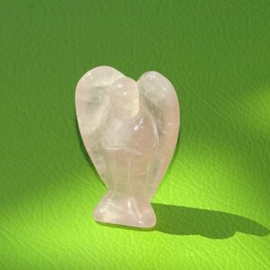 Rosenquarz-Engel 5 cm