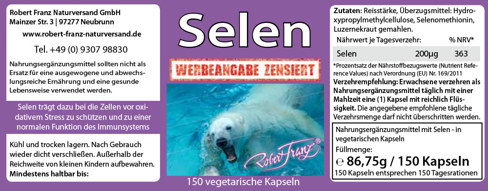 Selen-Kapseln, Robert Franz – Bild 2