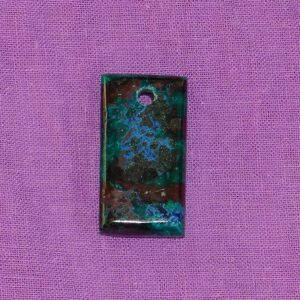 Azurit-Malachit-Anhänger Nr. 1 (gebohrt)