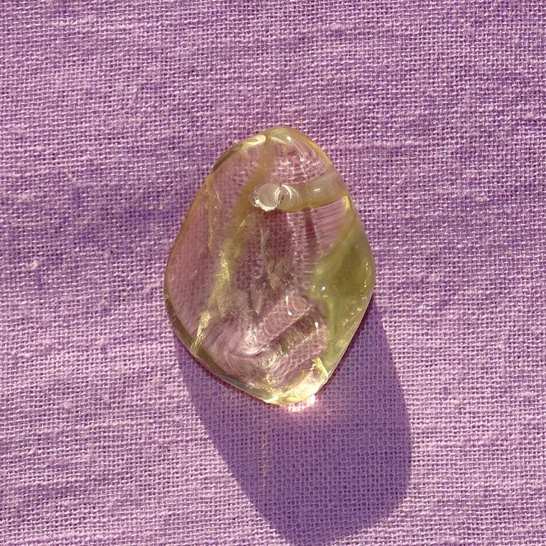 Heliodor gebohrt Nr. 4