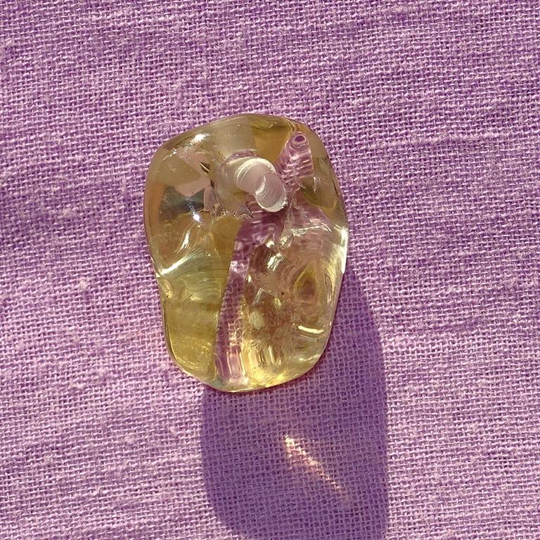 Heliodor gebohrt Nr. 6