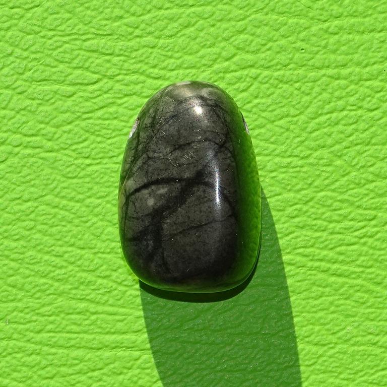 Picasso-Jaspis gebohrt Nr. 1