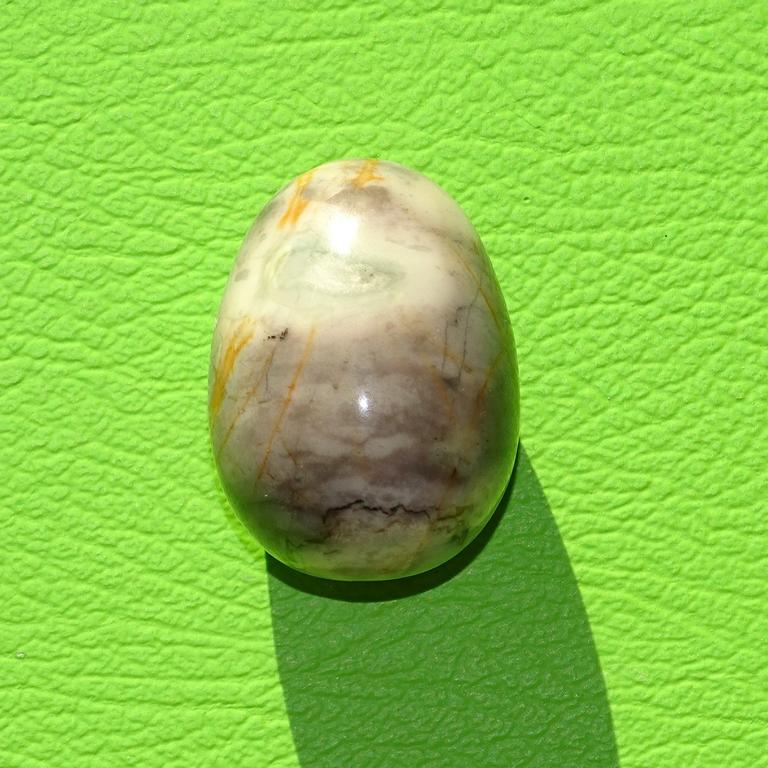 Picasso-Jaspis gebohrt Nr. 3