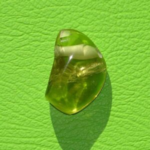 Prasiolith gebohrt Nr. 5