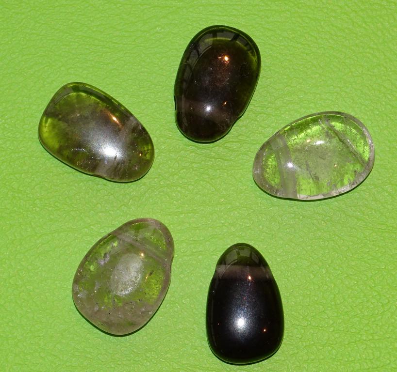 Rauchquarz Tropfen gebohrt