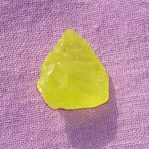 Schwefel-Rohstein Nr. 3