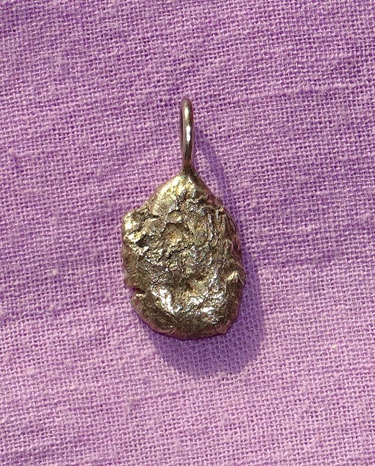 Silber-Nugget-Anhänger Nr. 3