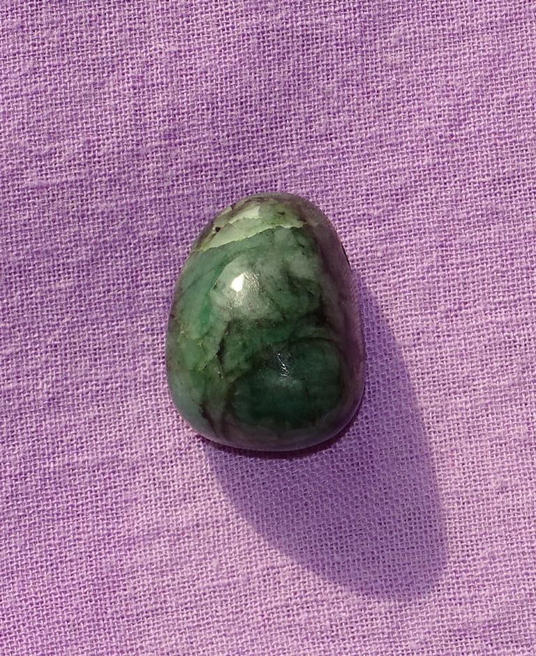 Smaragd gebohrt Nr. 7