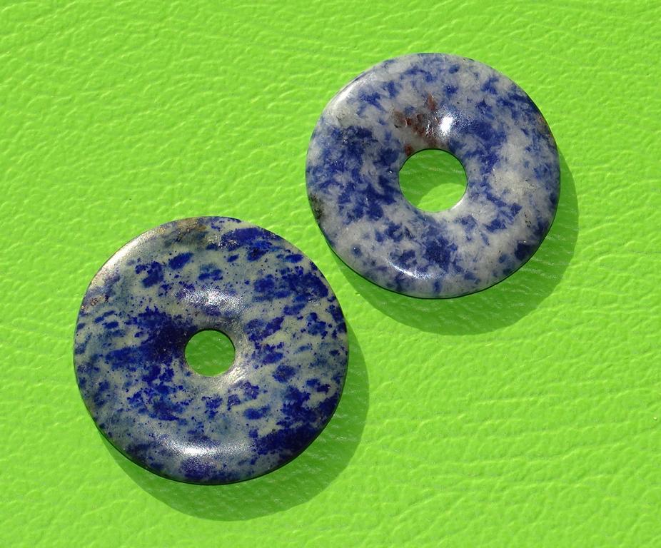 Sodalith-Donut Ø 3 cm