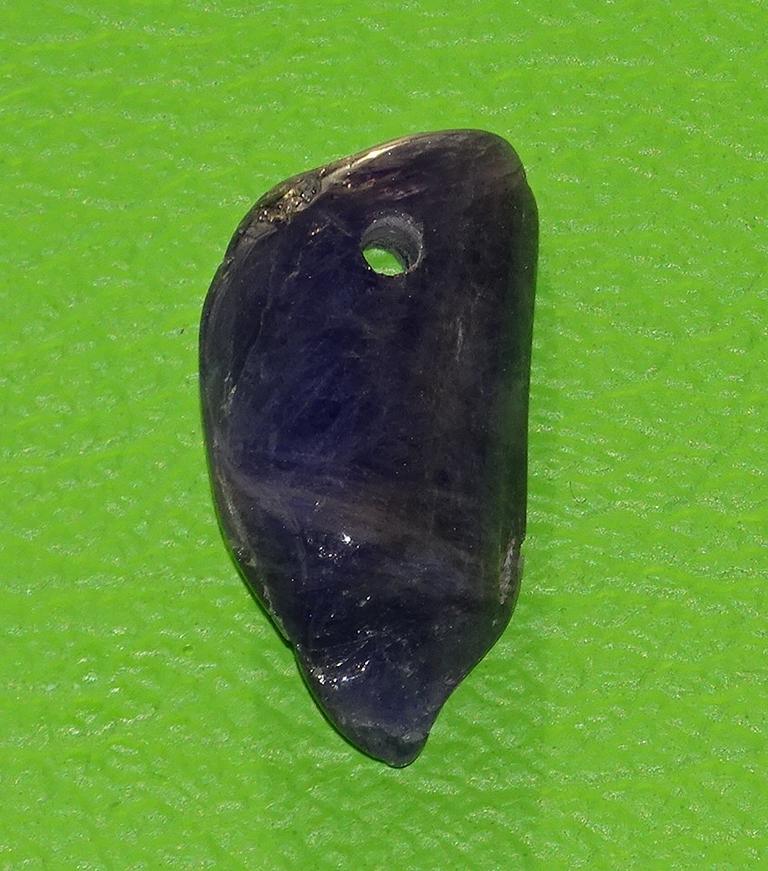 Tansanit gebohrt Nr. 3