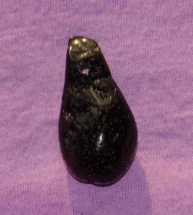 Tektit gebohrt Nr. 7