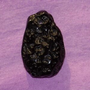 Tektit gebohrt Nr. 8